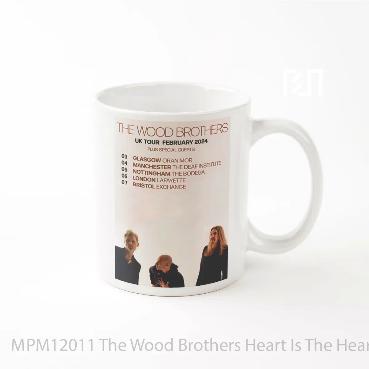 Mug The Wood Brothers Heart Is The Heart 2024 Uk Tour MPM12011