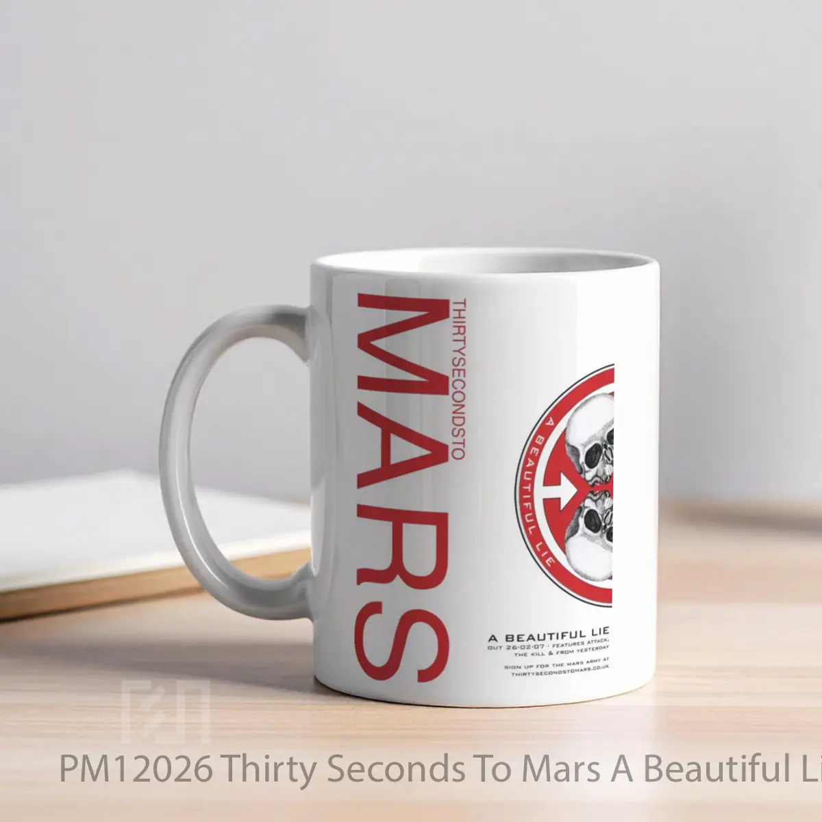 Mug Thirty Seconds To Mars A Beautiful Lie MPM12026 - All-side / Desain