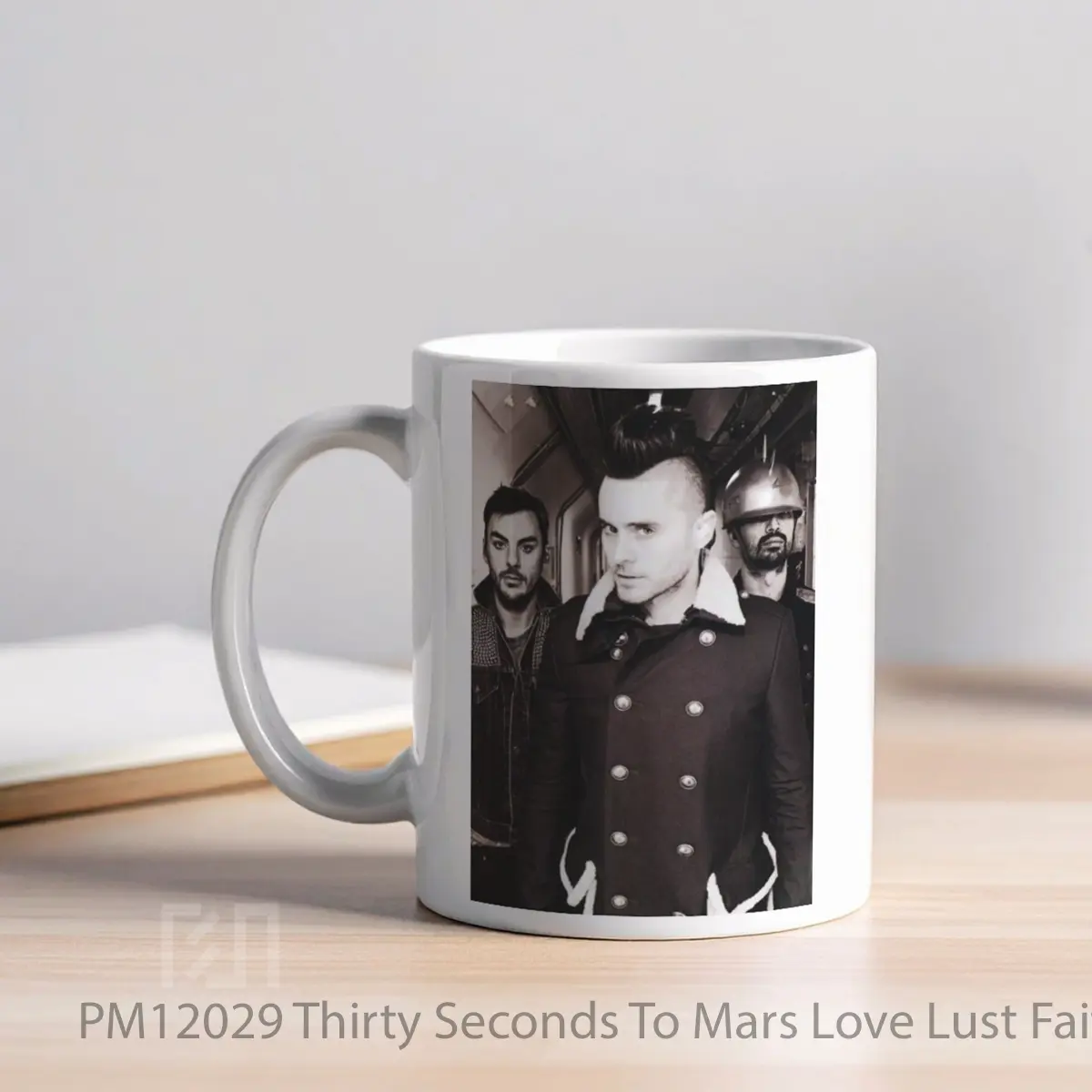 Mug Thirty Seconds To Mars Love Lust Faith And Dreams MPM12029 - All-side / Desain