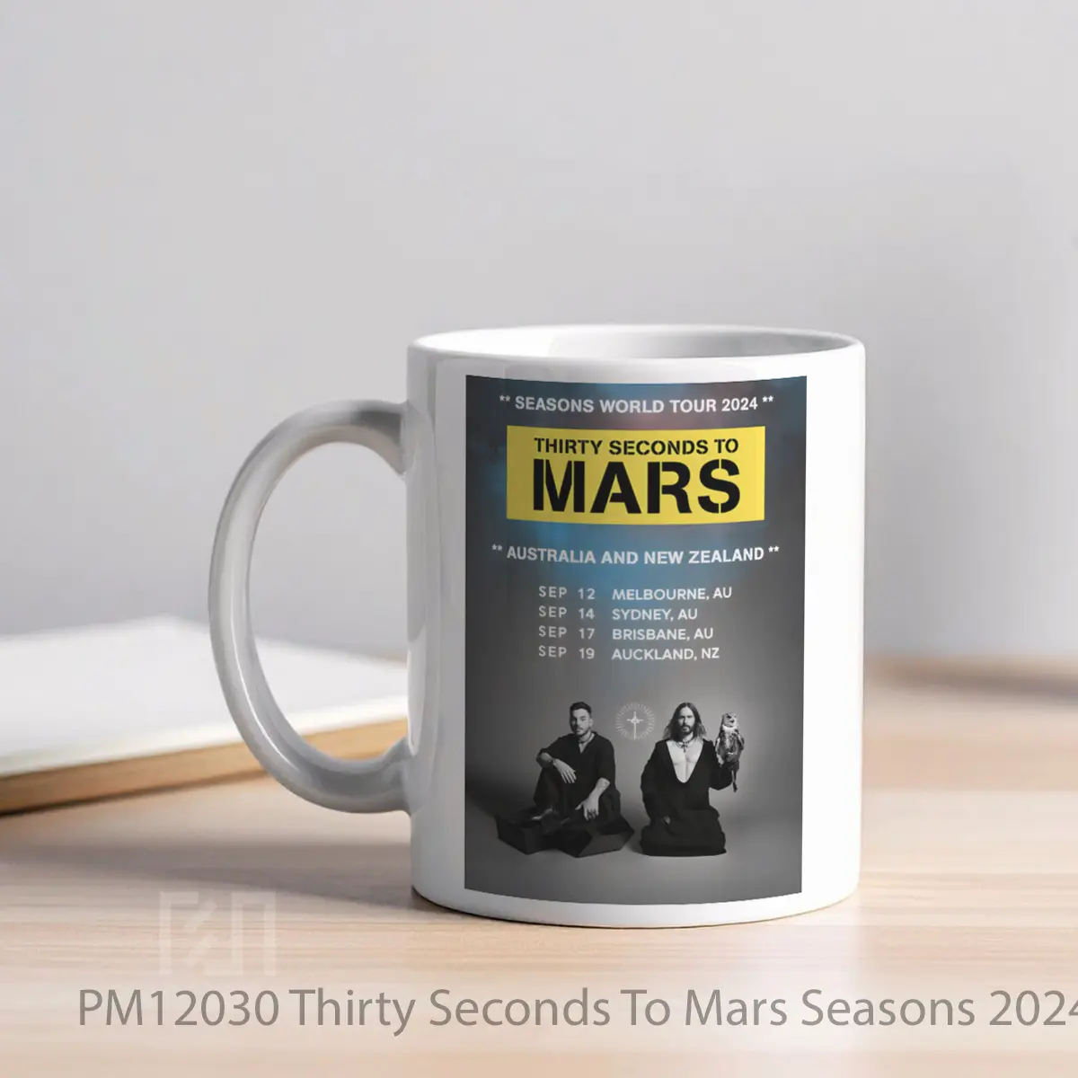 Mug Thirty Seconds To Mars Seasons 2024 World Tour 1 MPM12030 - All-side / Desain
