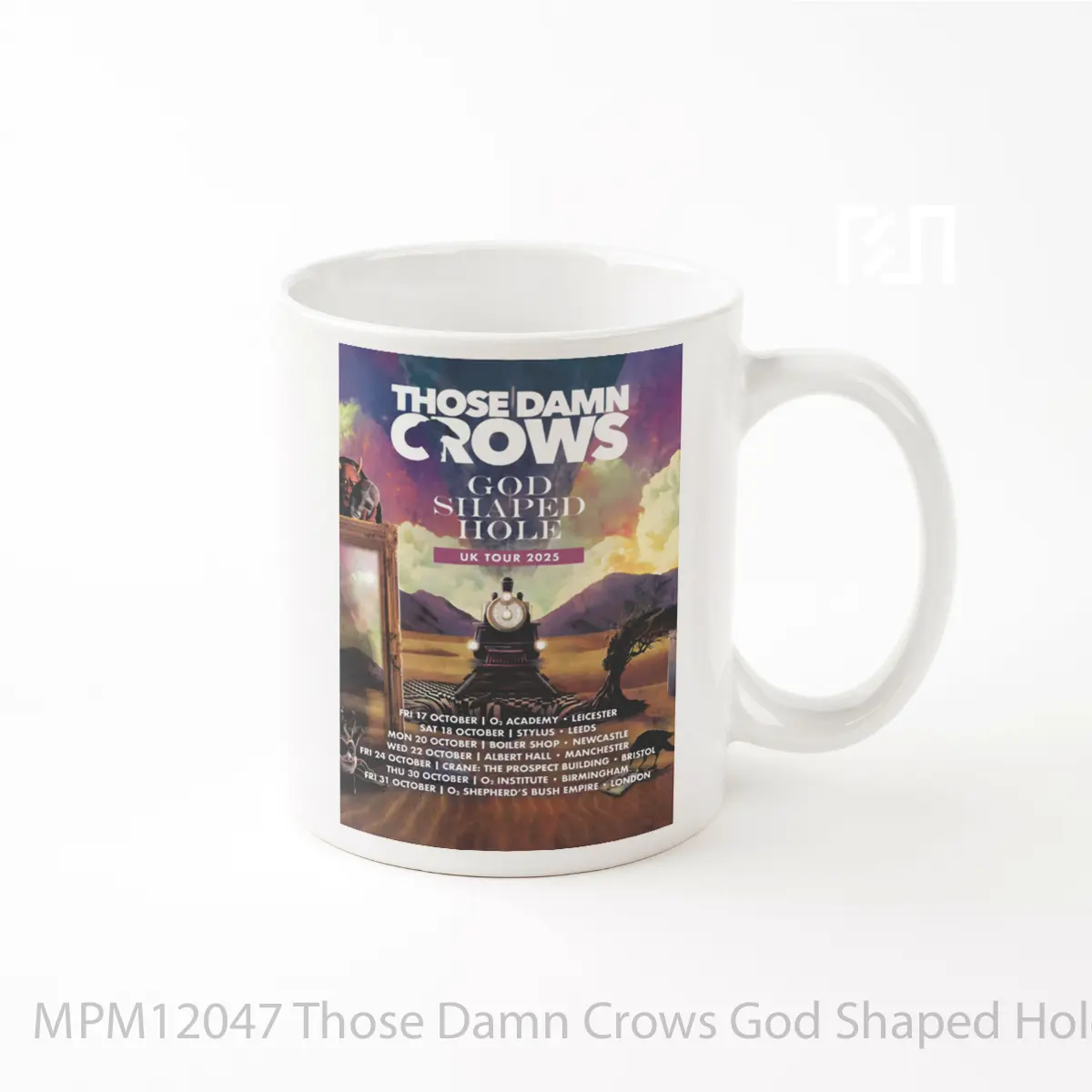 Mug Those Damn Crows God Shaped Hole Uk Tour 2025 October MPM12047