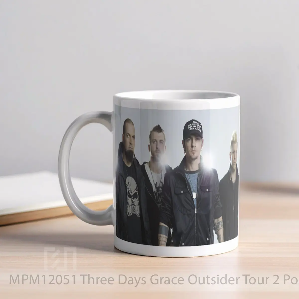 Mug Three Days Grace Outsider Tour 2 MPM12051 - All-side / Desain
