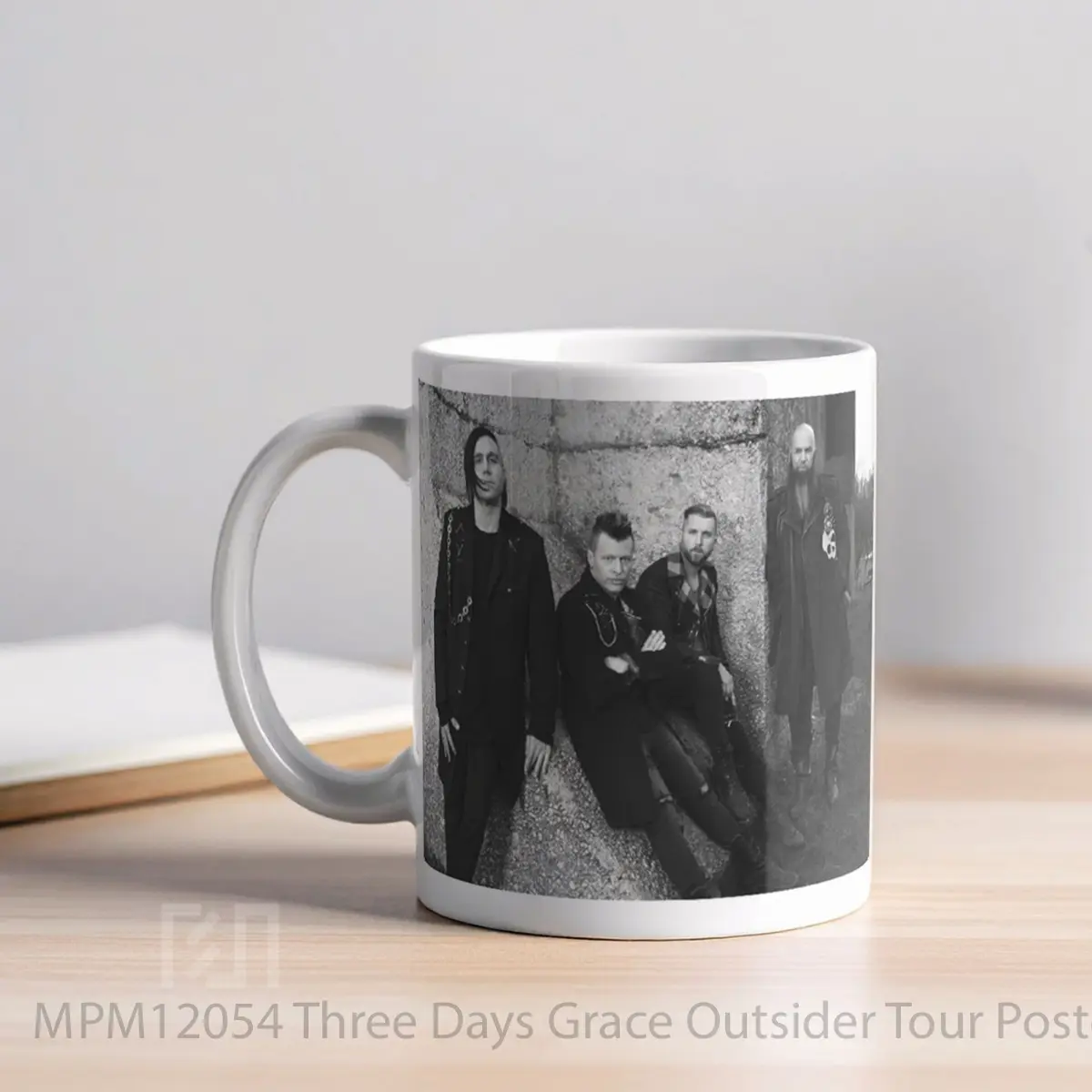 Mug Three Days Grace Outsider Tour MPM12054 - All-side / Desain