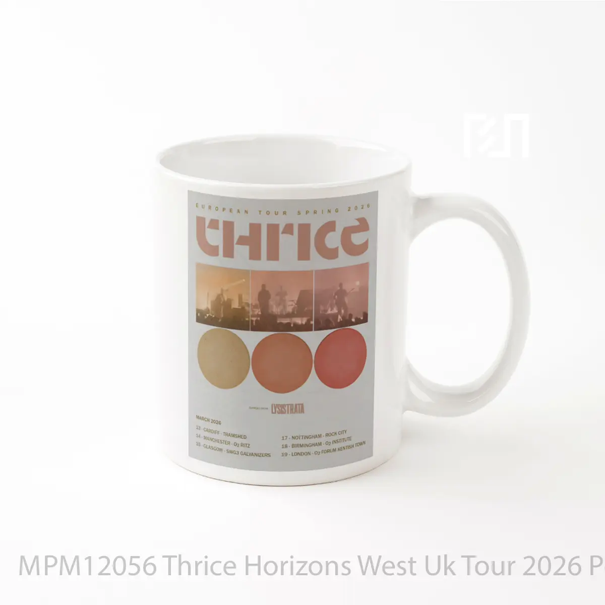 Mug Thrice Horizons West Uk Tour 2026 MPM12056