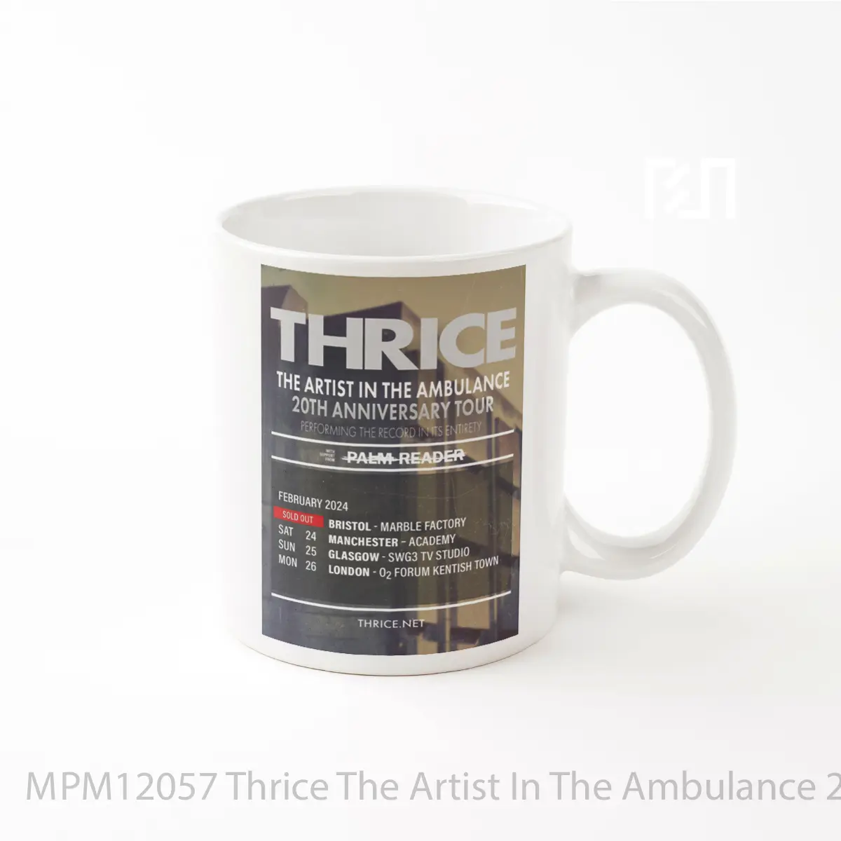 Mug Thrice The Artist In The Ambulance 20th Anniversary Tour 2024 MPM12057