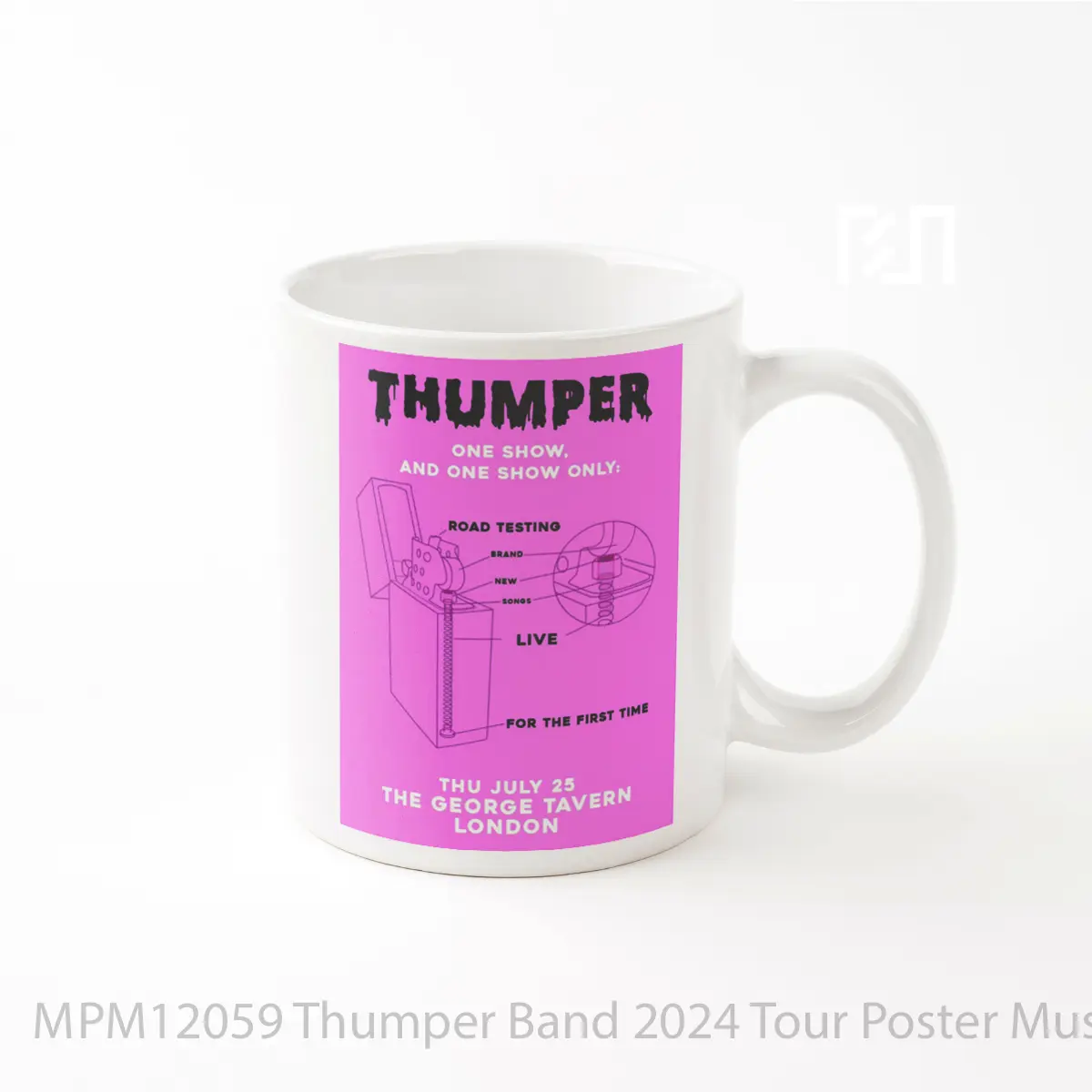 Mug Thumper Band 2024 Tour MPM12059