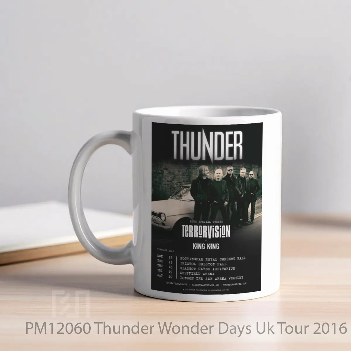 Mug Thunder Wonder Days Uk Tour 2016 MPM12060 - All-side / Desain