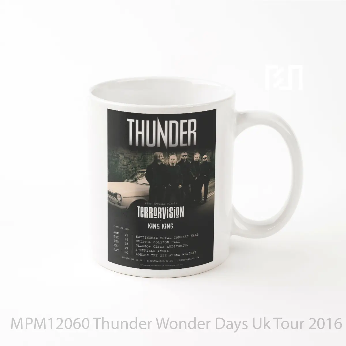 Mug Thunder Wonder Days Uk Tour 2016 MPM12060