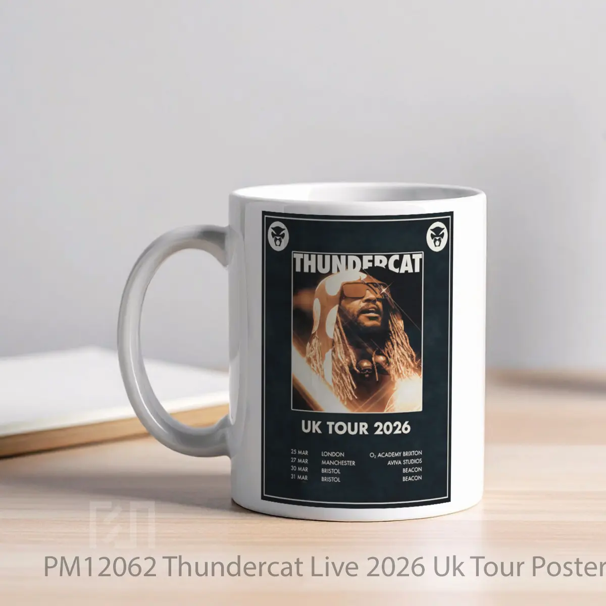 Mug Thundercat Live 2026 Uk Tour MPM12062 - All-side / Desain