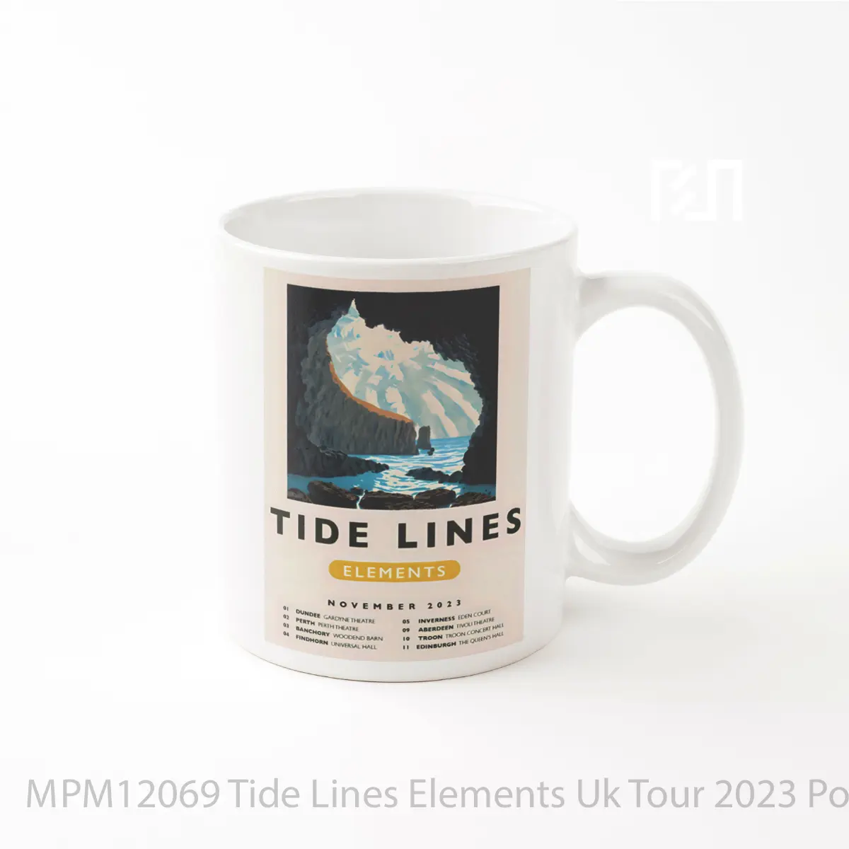 Mug Tide Lines Elements Uk Tour 2023 MPM12069