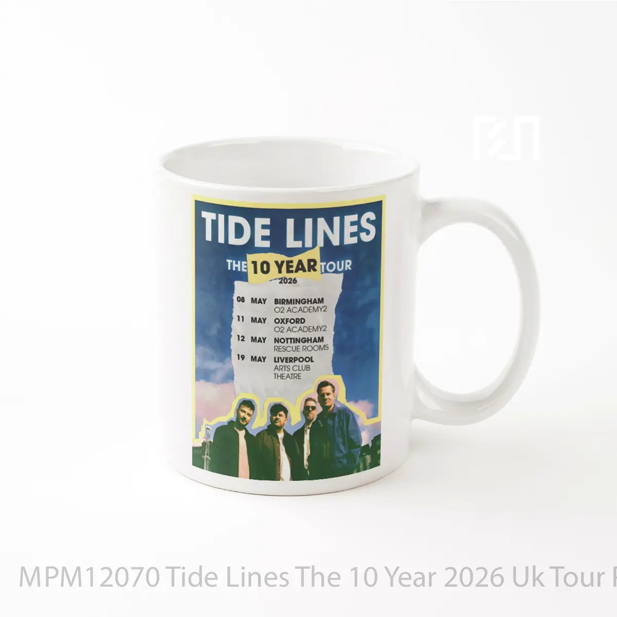 Mug Tide Lines The 10 Year 2026 Uk Tour MPM12070