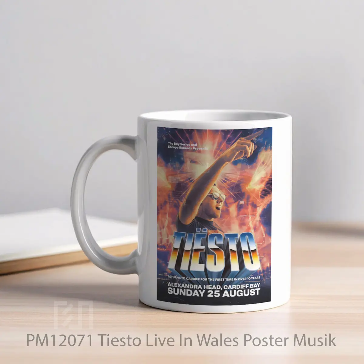 Mug Tiesto Live In Wales MPM12071 - All-side / Desain
