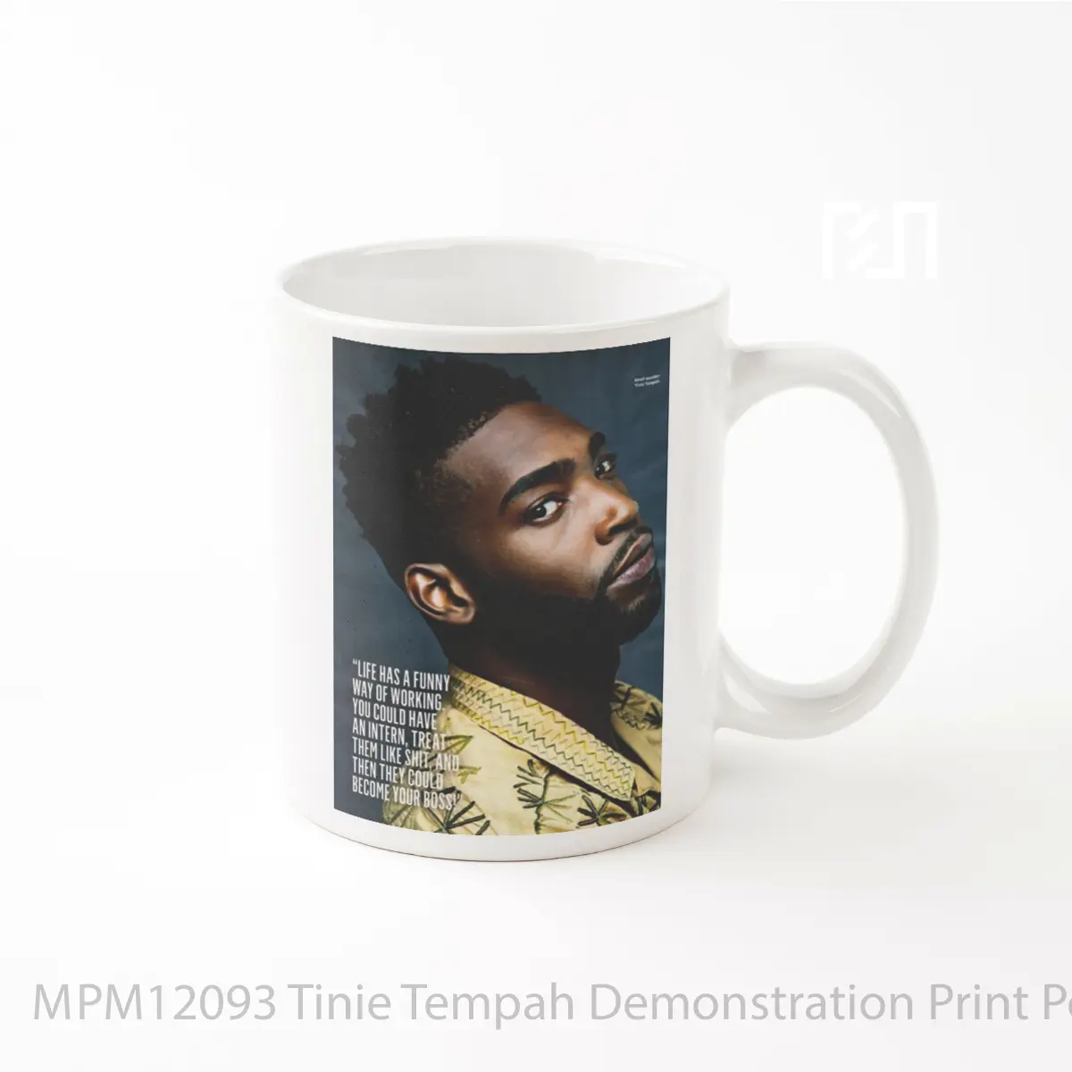 Mug Tinie Tempah Demonstration Print MPM12093