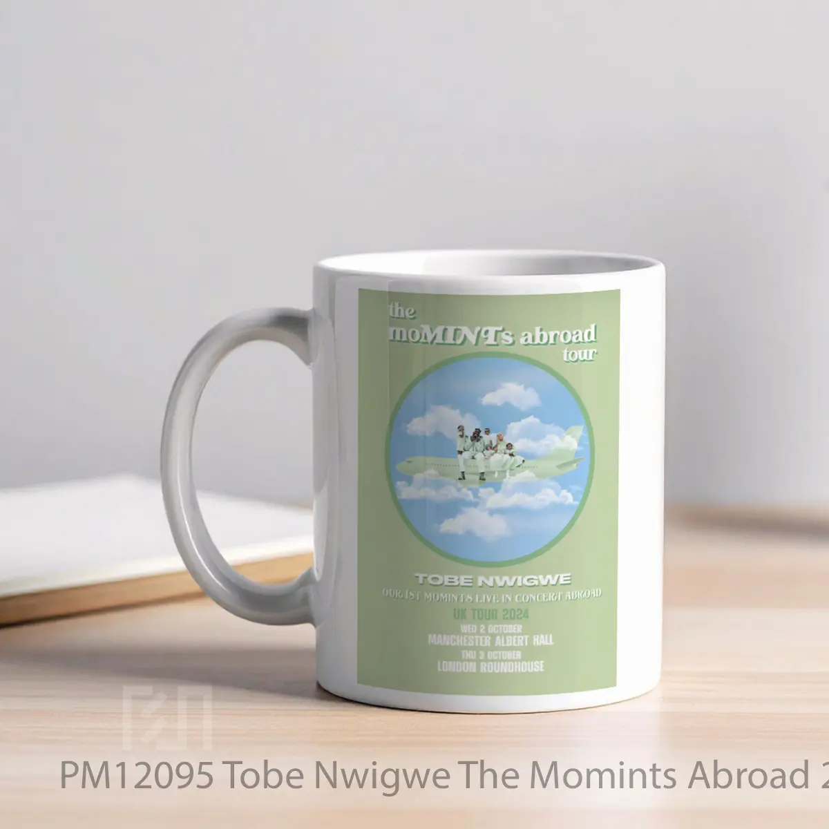 Mug Tobe Nwigwe The Momints Abroad 2024 Tour MPM12095 - All-side / Desain
