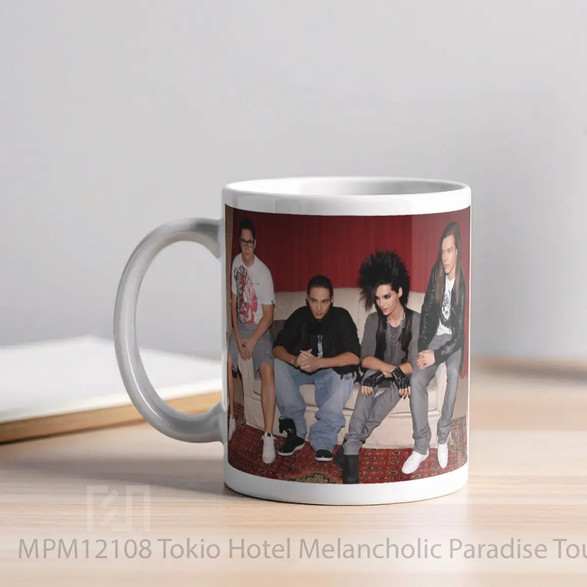 Mug Tokio Hotel Melancholic Paradise Tour Print 1 MPM12108 - All-side / Desain