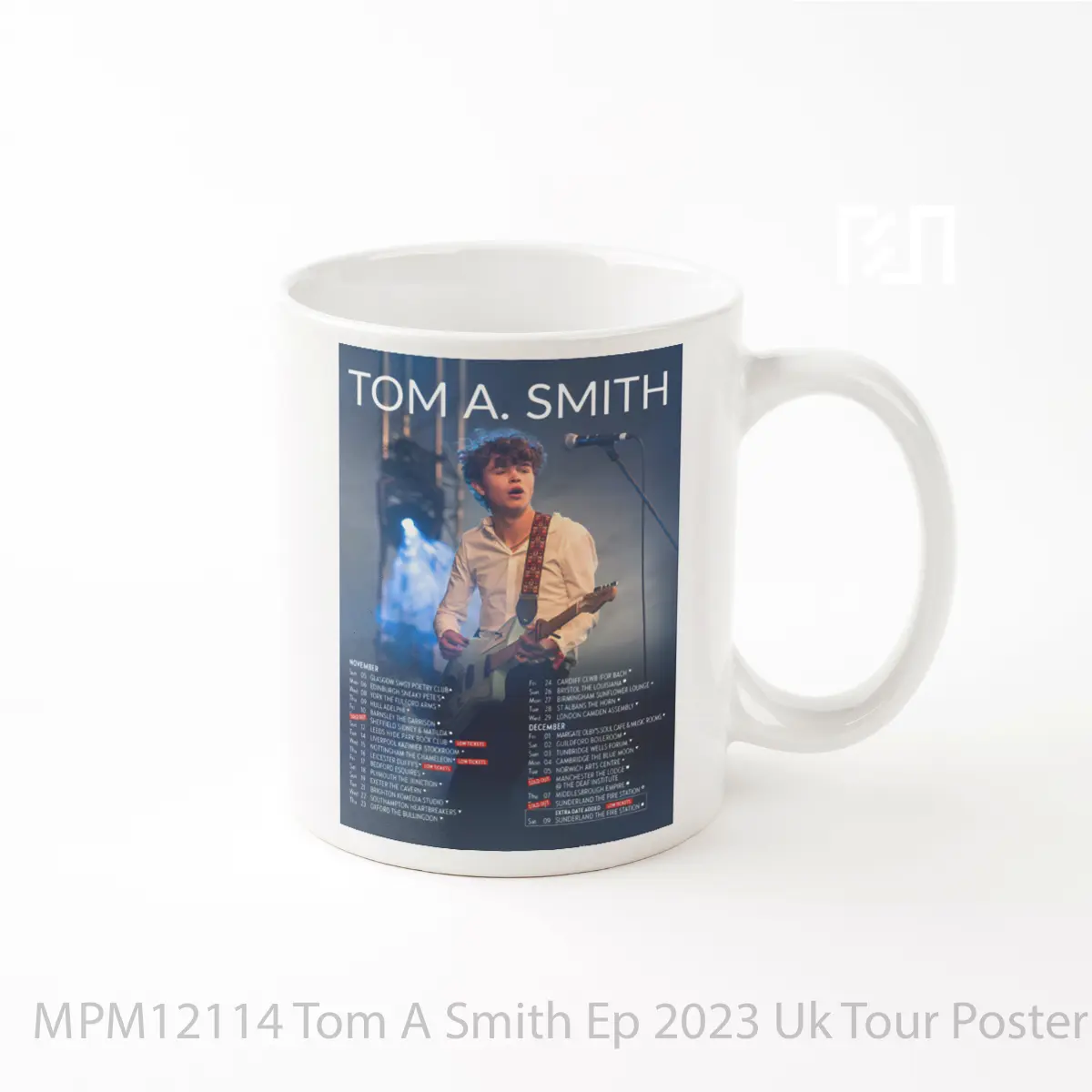 Mug Tom A Smith Ep 2023 Uk Tour MPM12114
