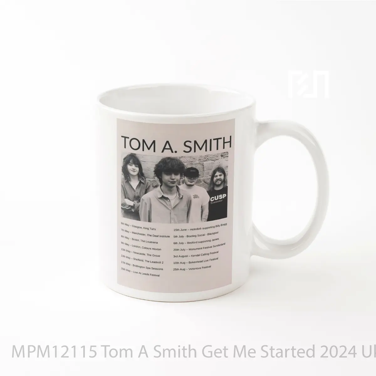 Mug Tom A Smith Get Me Started 2024 Uk Tour MPM12115