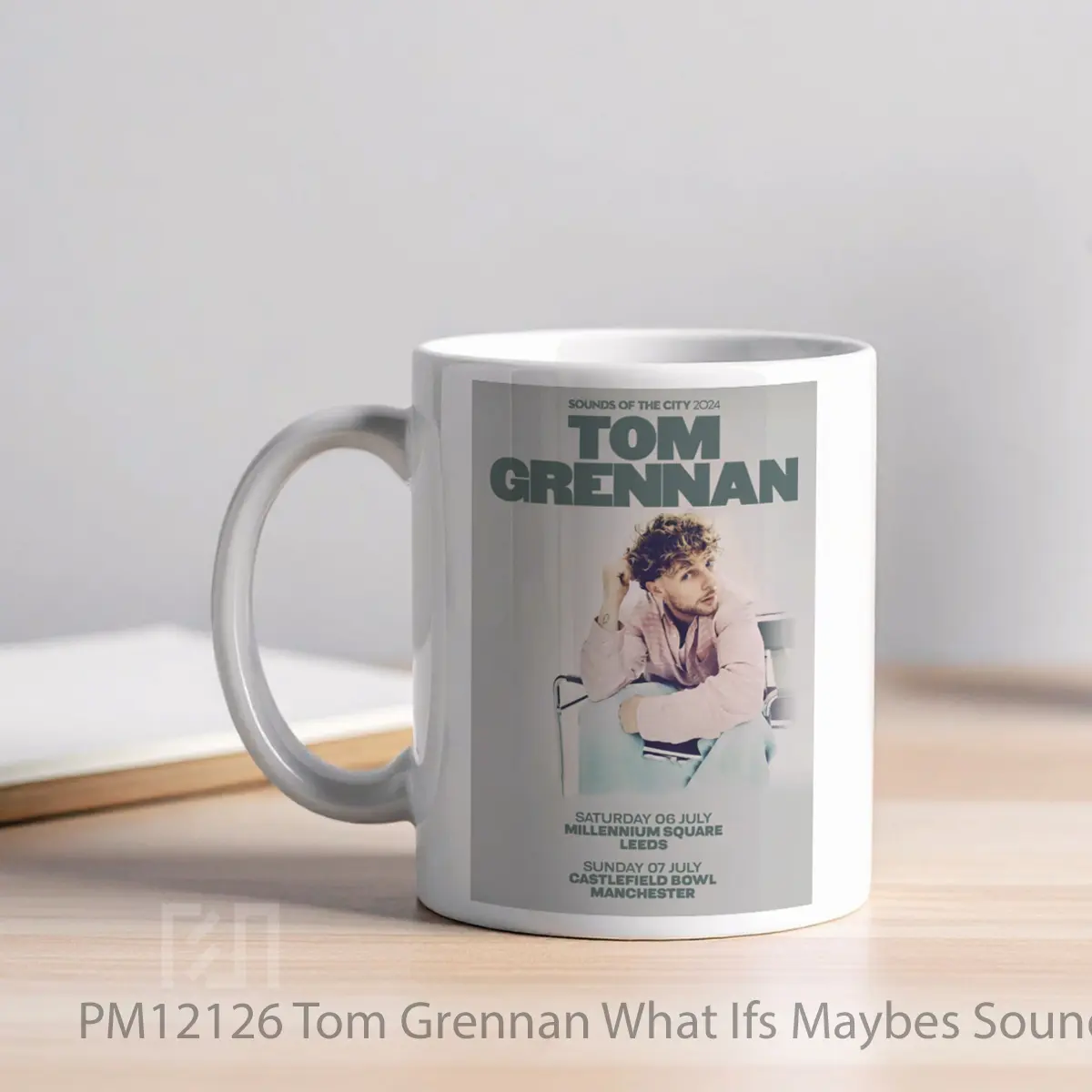 Mug Tom Grennan What Ifs Maybes Sounds Of The City Tour 2023 MPM12126 - All-side / Desain