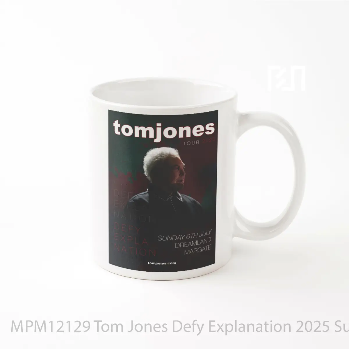 Mug Tom Jones Defy Explanation 2025 Summer Tour MPM12129