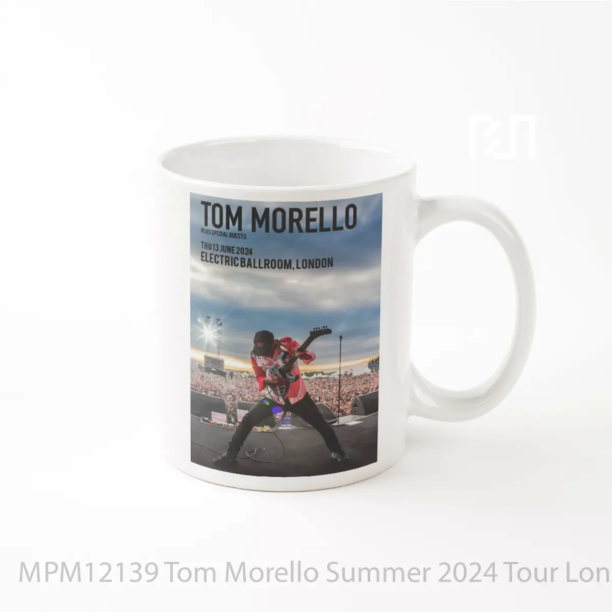 Mug Tom Morello Summer 2024 Tour London Electric Ballroom MPM12139