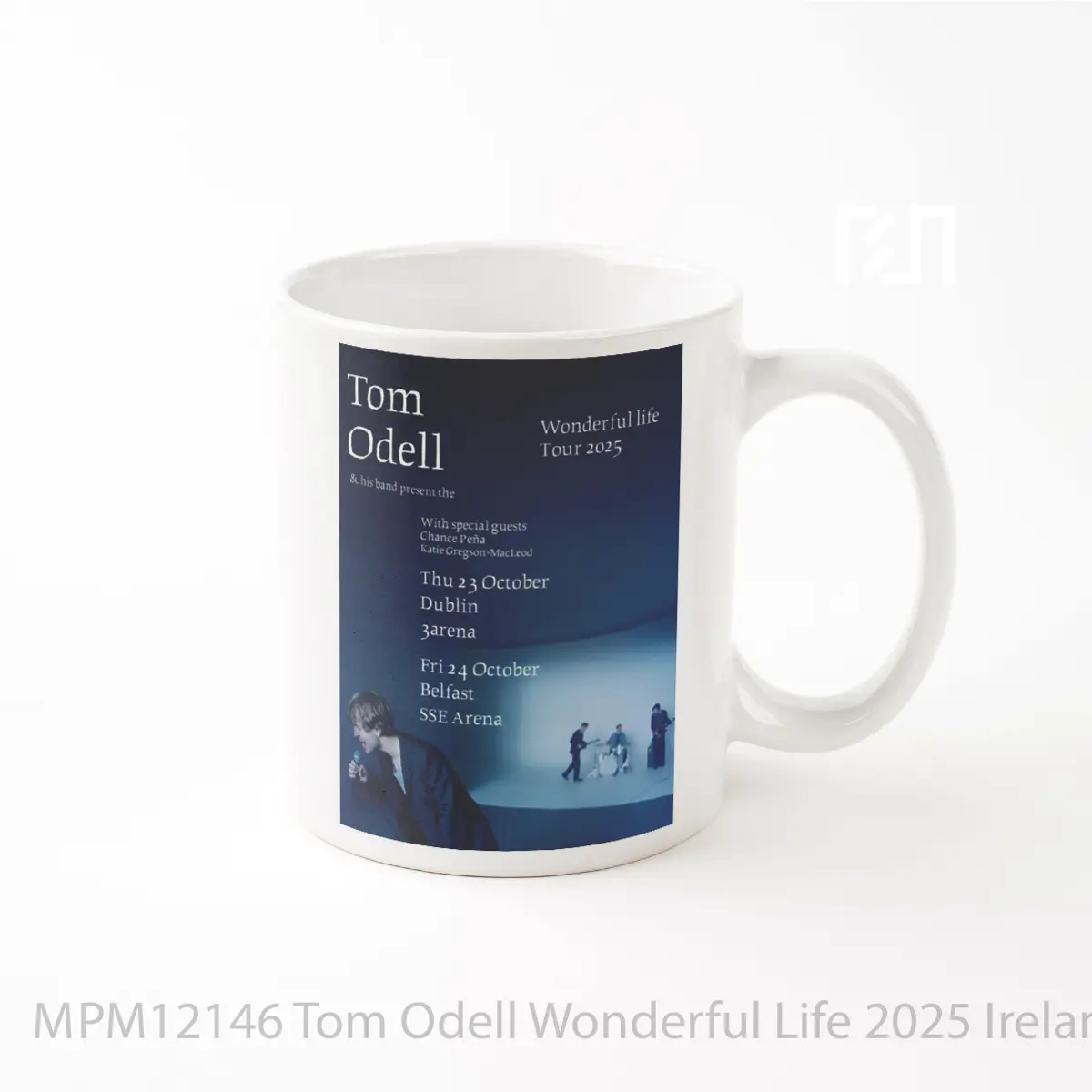 Mug Tom Odell Wonderful Life 2025 Ireland Tour MPM12146