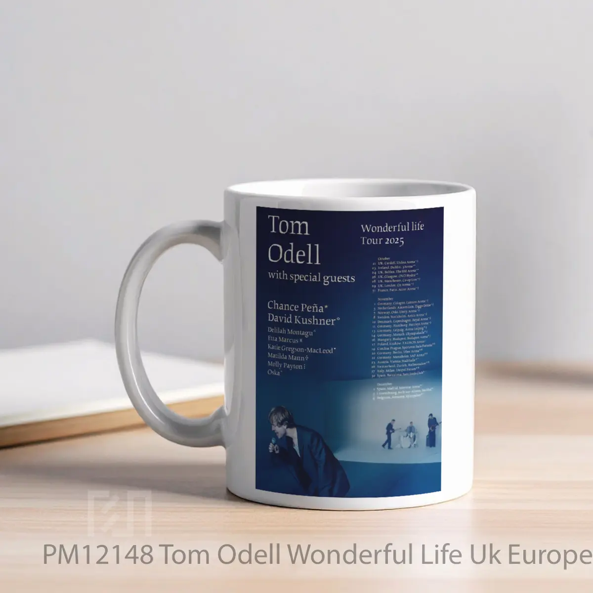 Mug Tom Odell Wonderful Life Uk Europe Tour 2025 MPM12148 - All-side / Desain