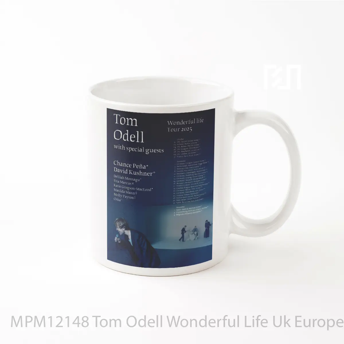 Mug Tom Odell Wonderful Life Uk Europe Tour 2025 MPM12148
