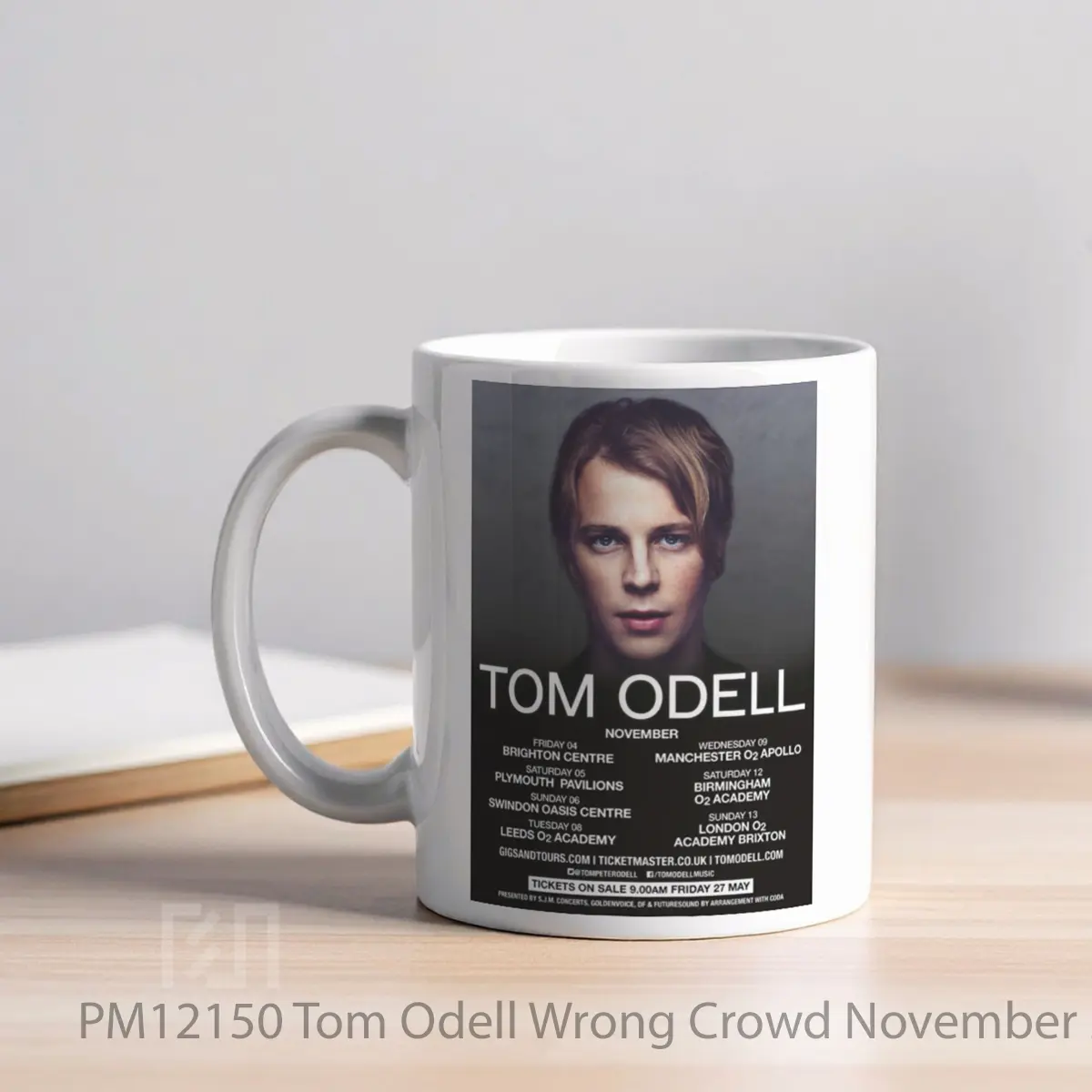 Mug Tom Odell Wrong Crowd November 2016 Uk Tour 1 MPM12150 - All-side / Desain