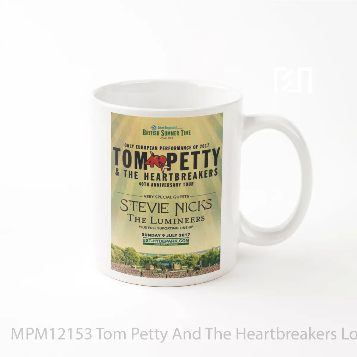 Mug Tom Petty And The Heartbreakers London Hyde Park 9 July MPM12153