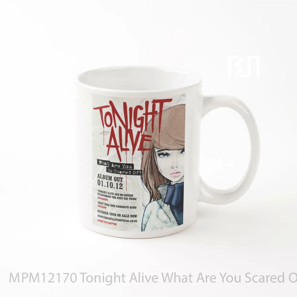 Mug Tonight Alive What Are You Scared Of MPM12170