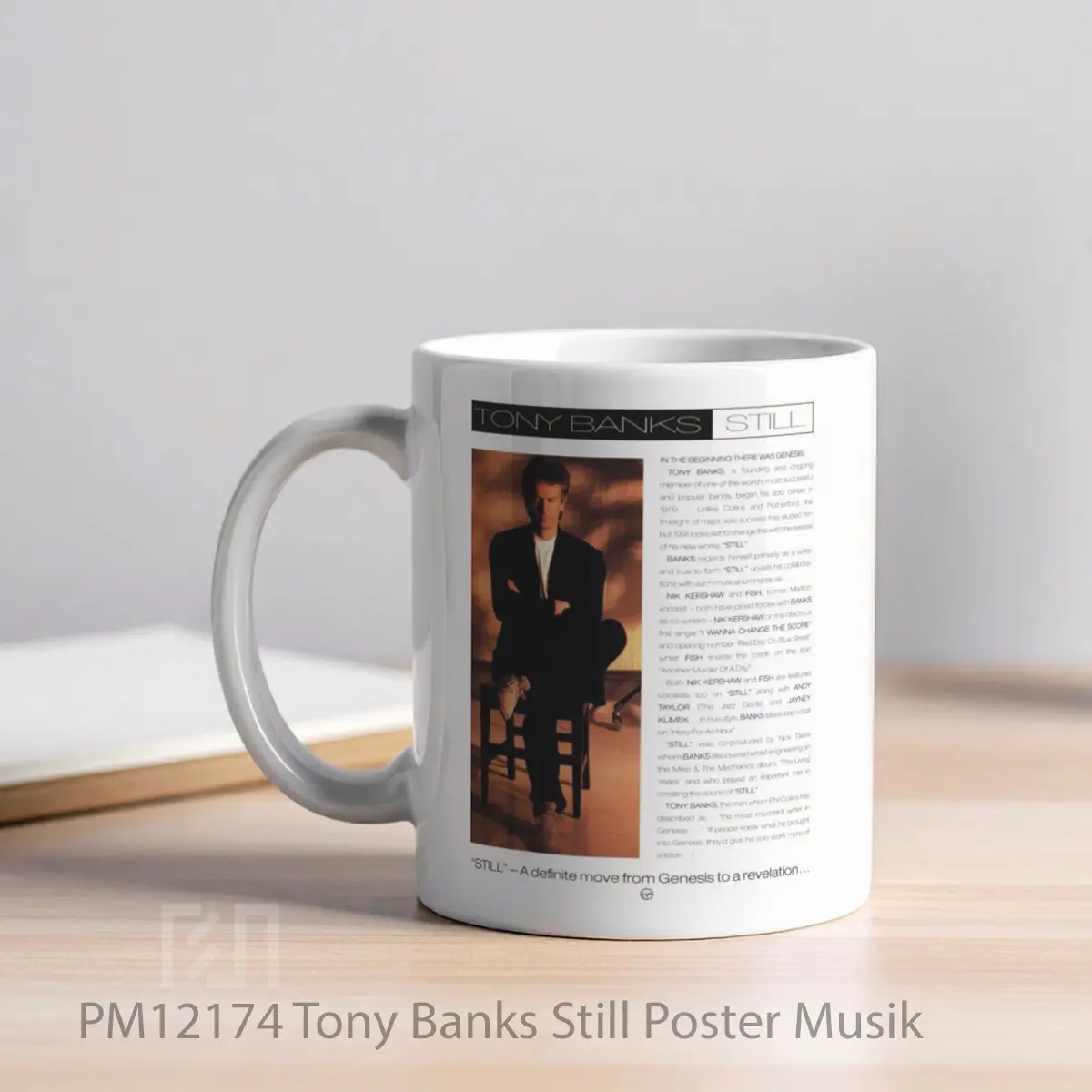 Mug Tony Banks Still MPM12174 - All-side / Desain