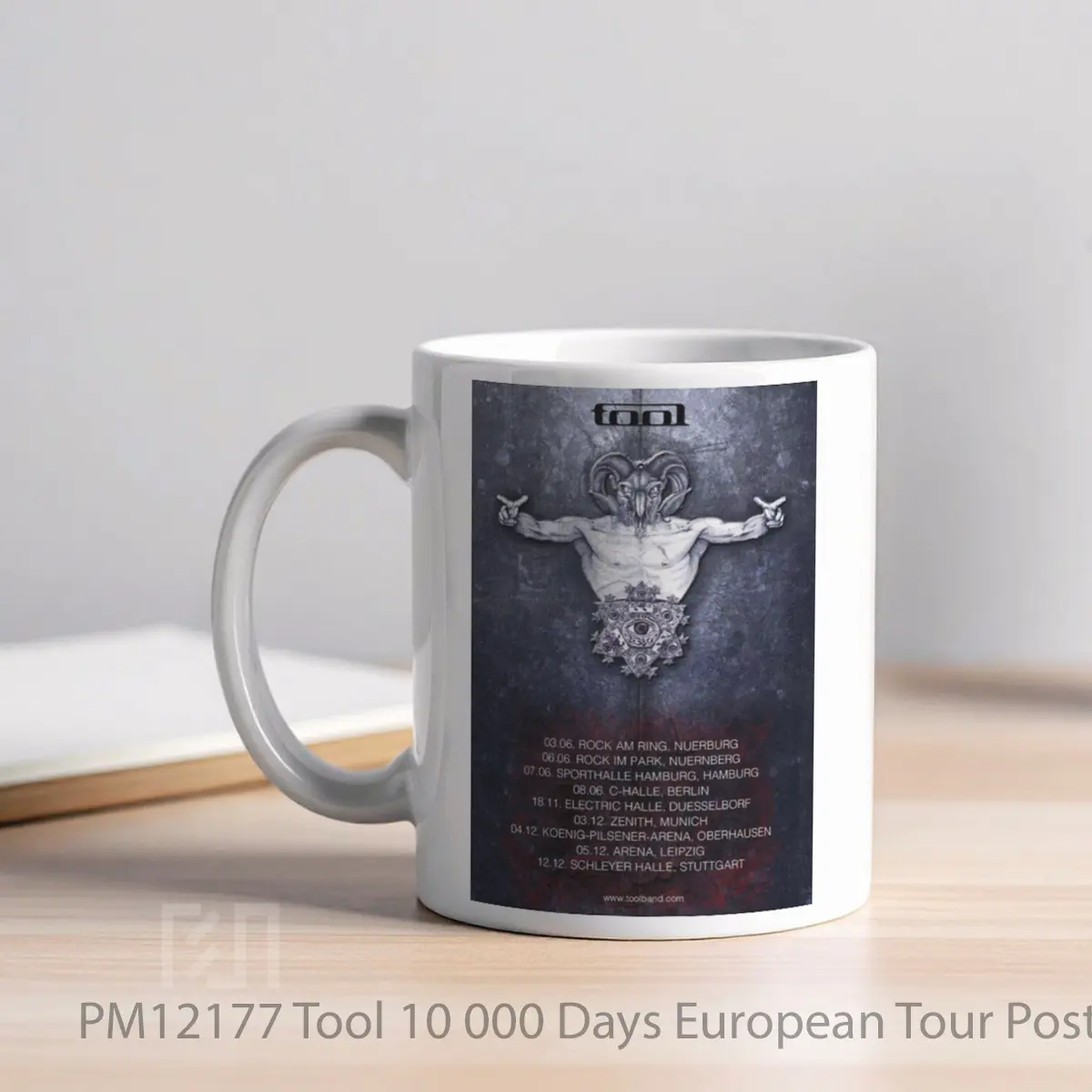 Mug Tool 10 000 Days European Tour MPM12177 - All-side / Desain