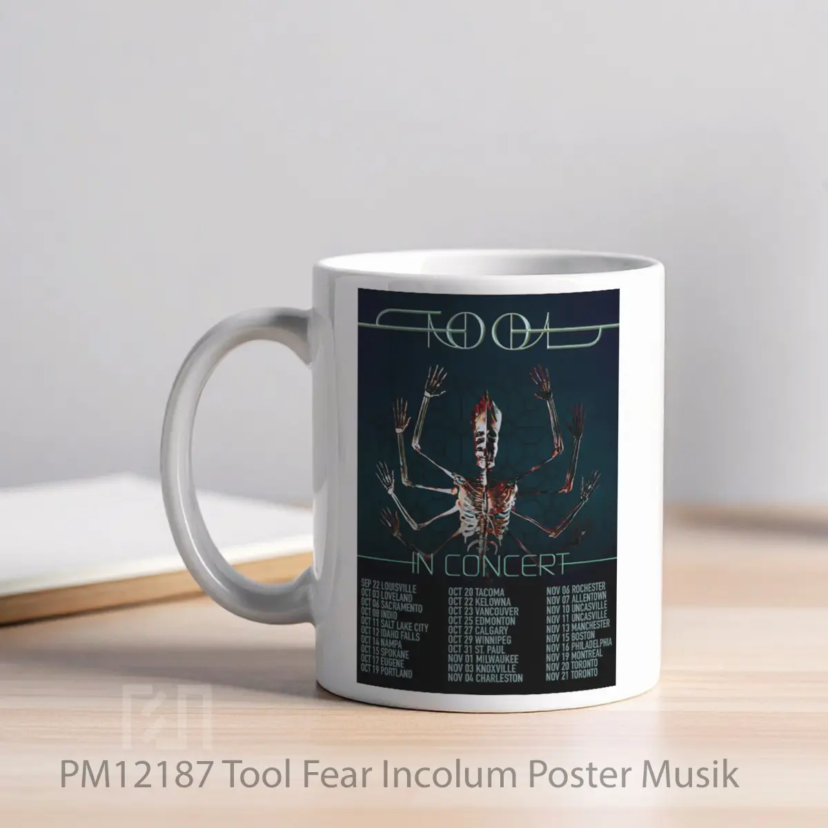Mug Tool Fear Incolum MPM12187 - All-side / Desain