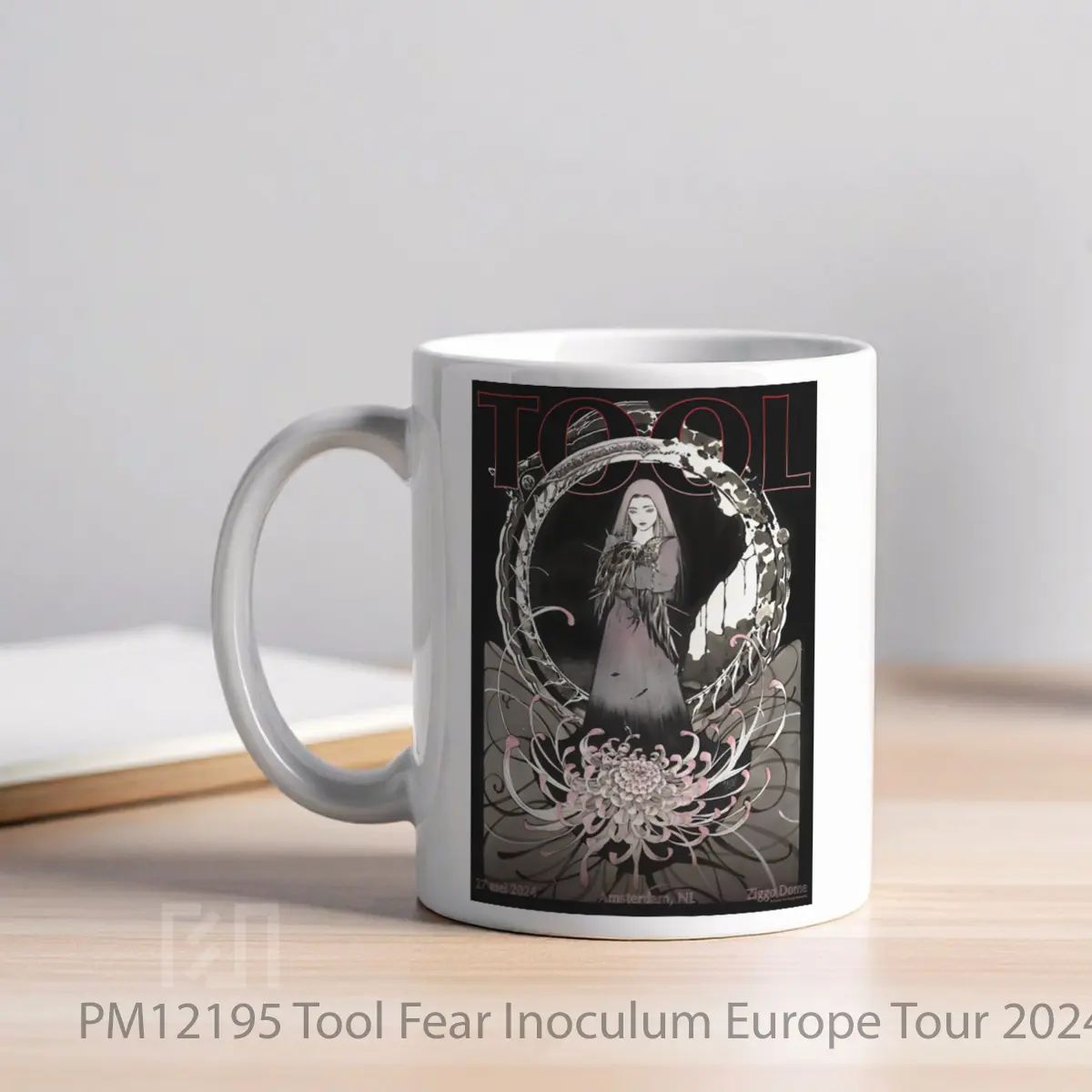 Mug Tool Fear Inoculum Europe Tour 2024 MPM12195 - All-side / Desain