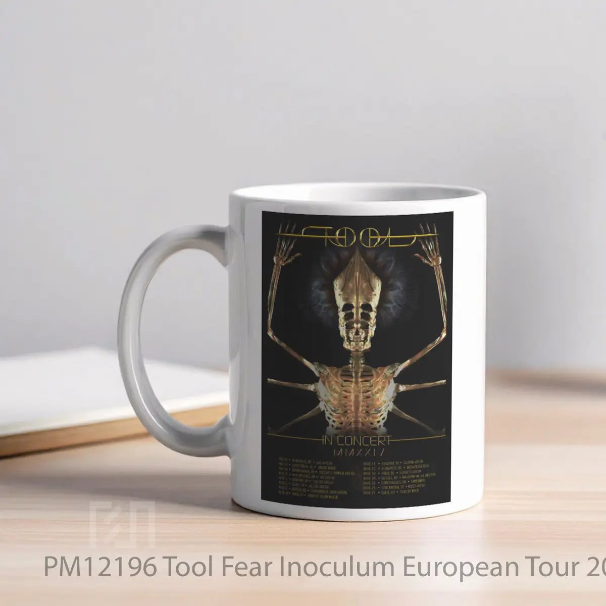 Mug Tool Fear Inoculum European Tour 2024 MPM12196 - All-side / Desain