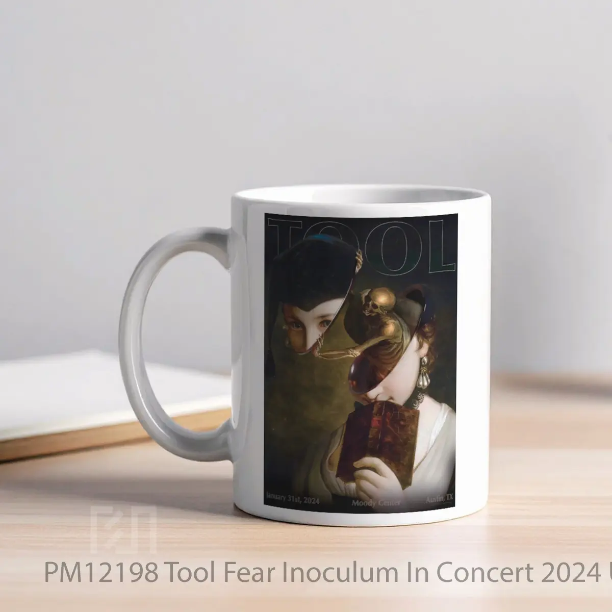Mug Tool Fear Inoculum In Concert 2024 U S Tour Corpus Christi American Bank Center MPM12198 - Tampak Tengah