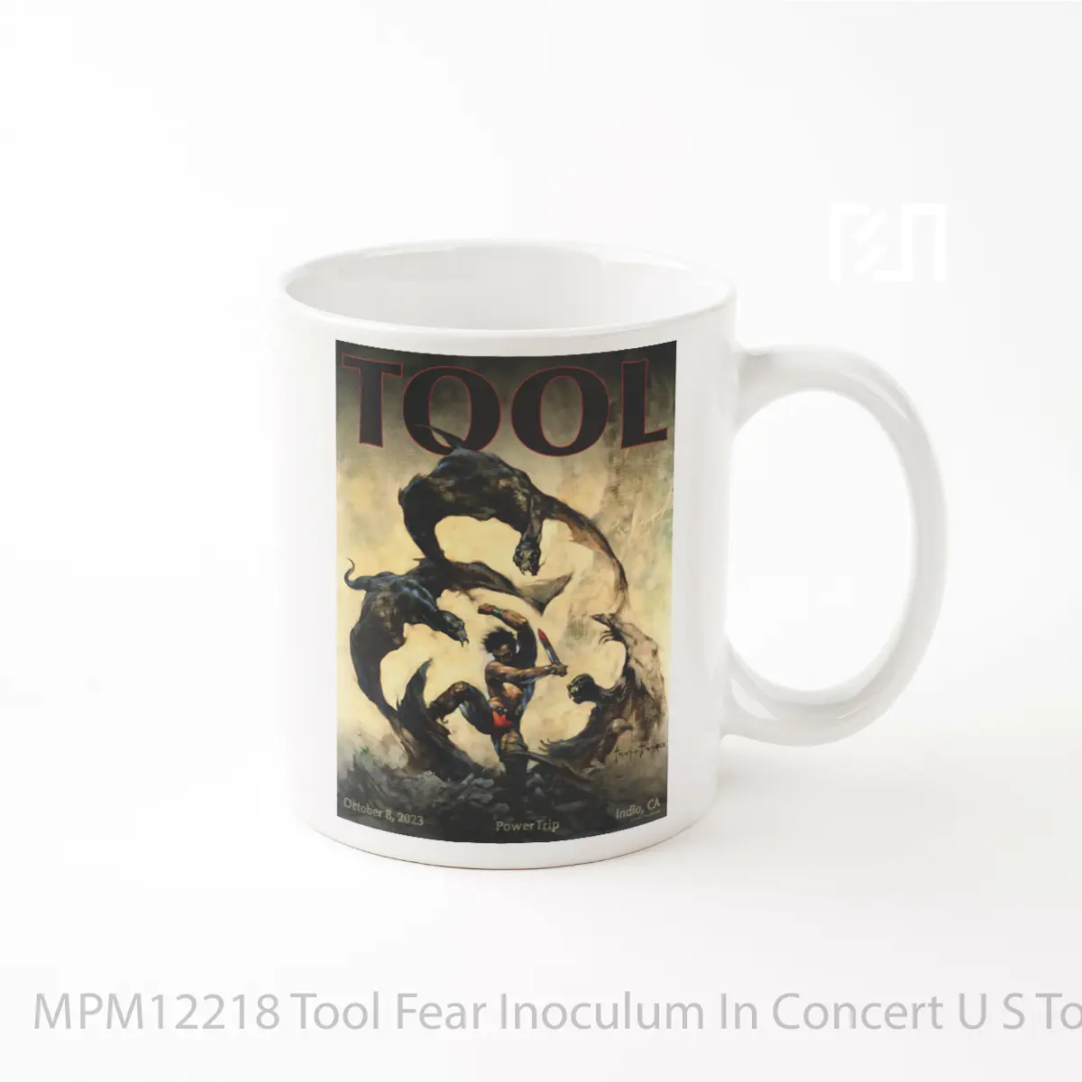 Mug Tool Fear Inoculum In Concert U S Tour Indio California MPM12218
