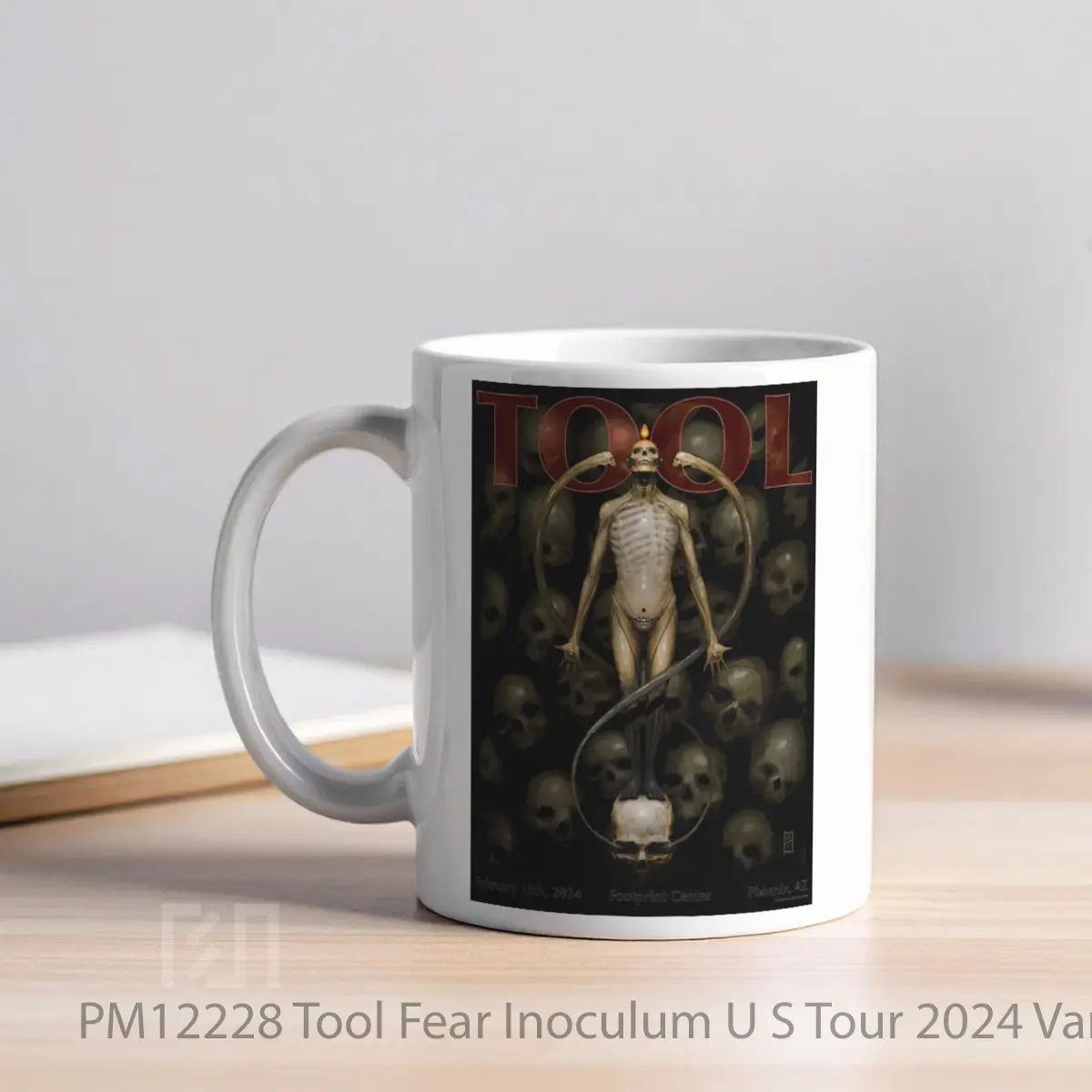 Mug Tool Fear Inoculum U S Tour 2024 Variant MPM12228 - All-side / Desain
