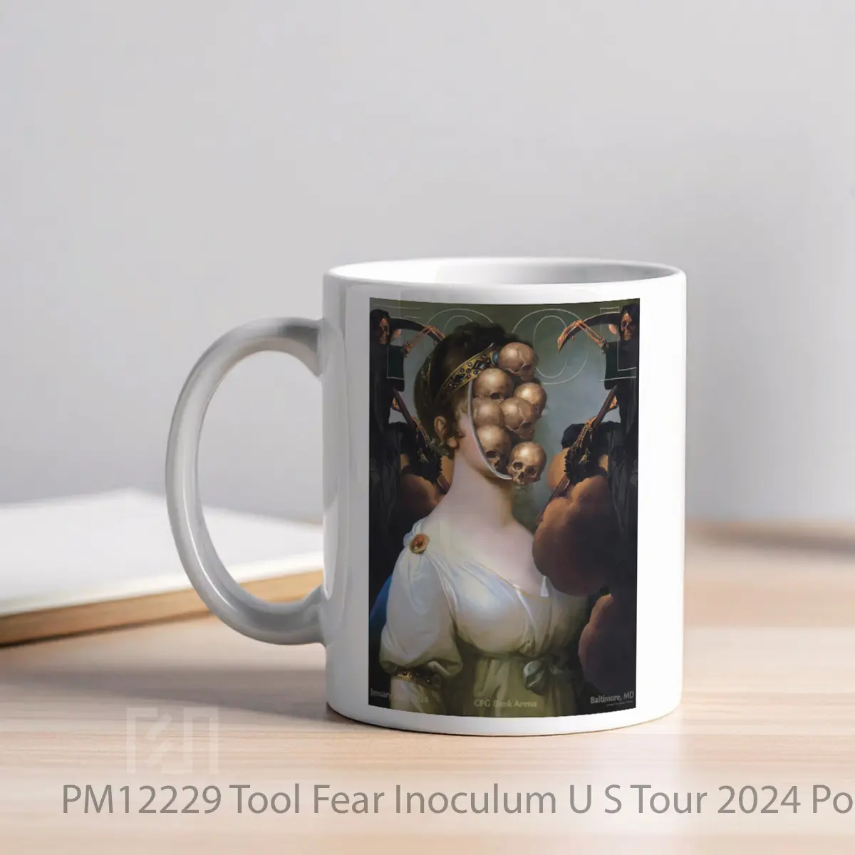 Mug Tool Fear Inoculum U S Tour 2024 MPM12229 - All-side / Desain