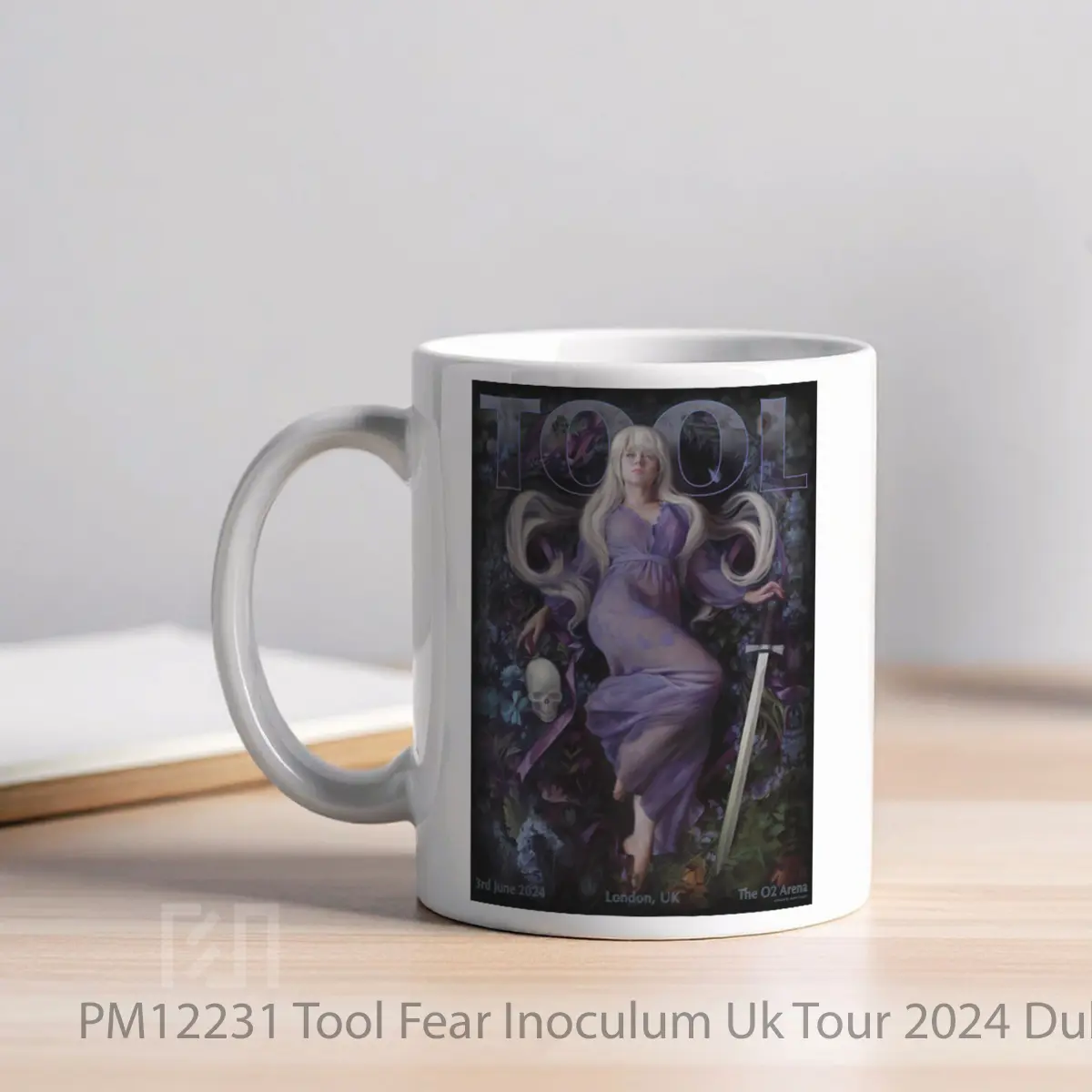 Mug Tool Fear Inoculum Uk Tour 2024 Dublin MPM12231 - All-side / Desain