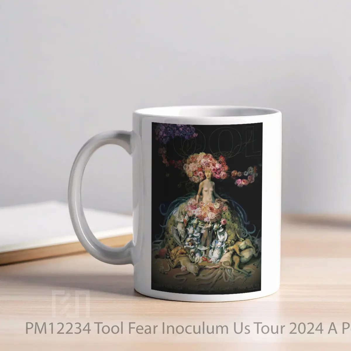 Mug Tool Fear Inoculum Us Tour 2024 A MPM12234 - All-side / Desain