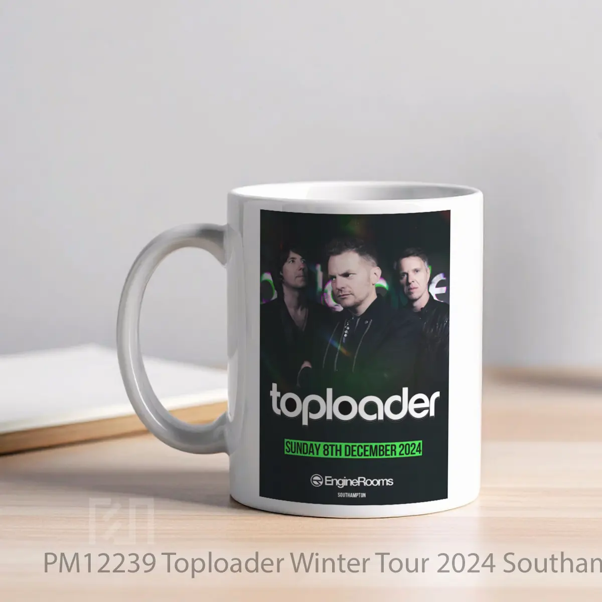 Mug Toploader Winter Tour 2024 Southampton Engine Rooms MPM12239 - All-side / Desain