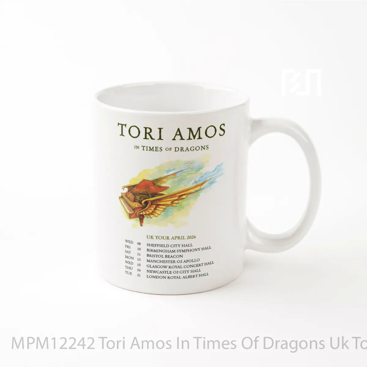 Mug Tori Amos In Times Of Dragons Uk Tour 2026 MPM12242