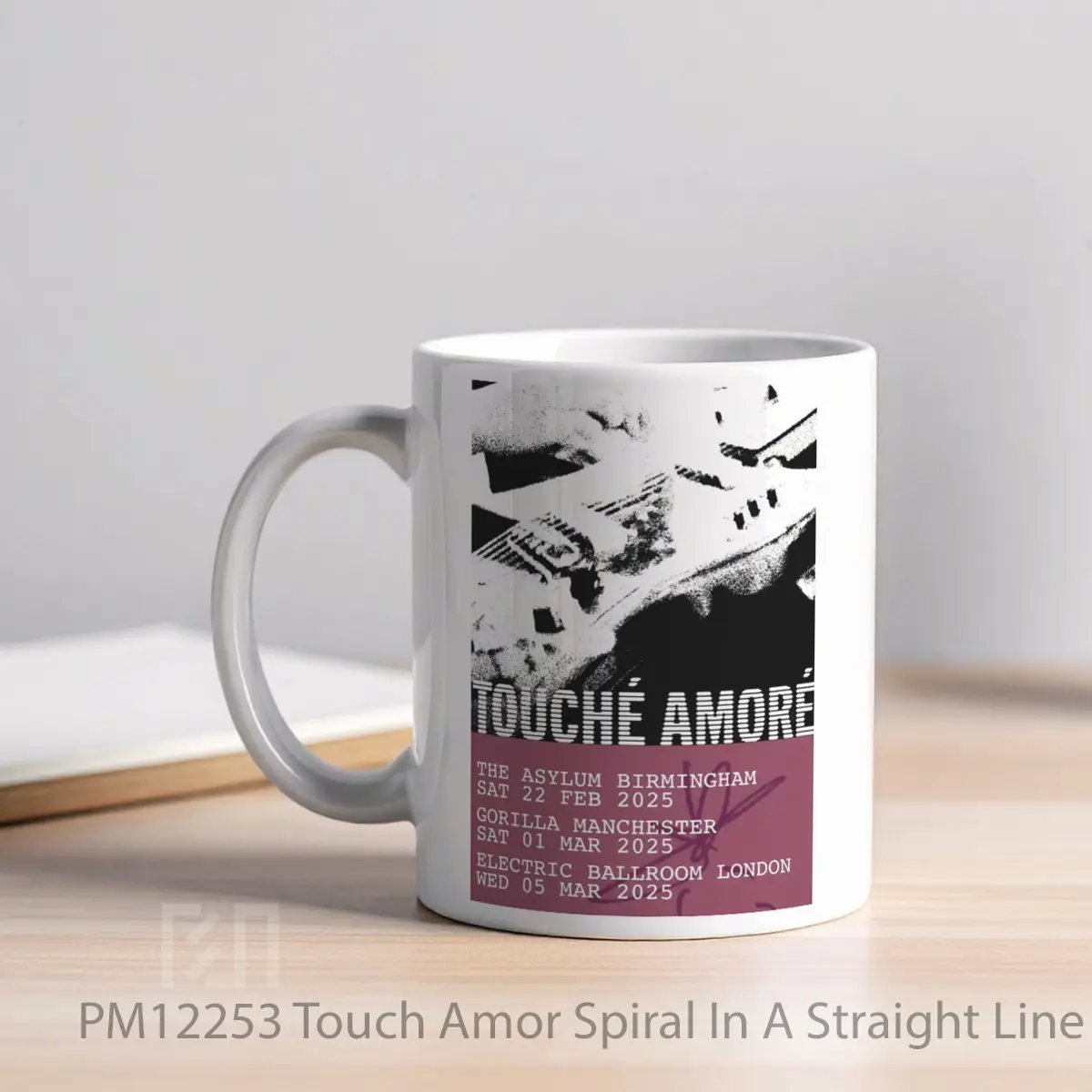 Mug Touch Amor Spiral In A Straight Line 2025 Uk Tou MPM12253 - All-side / Desain