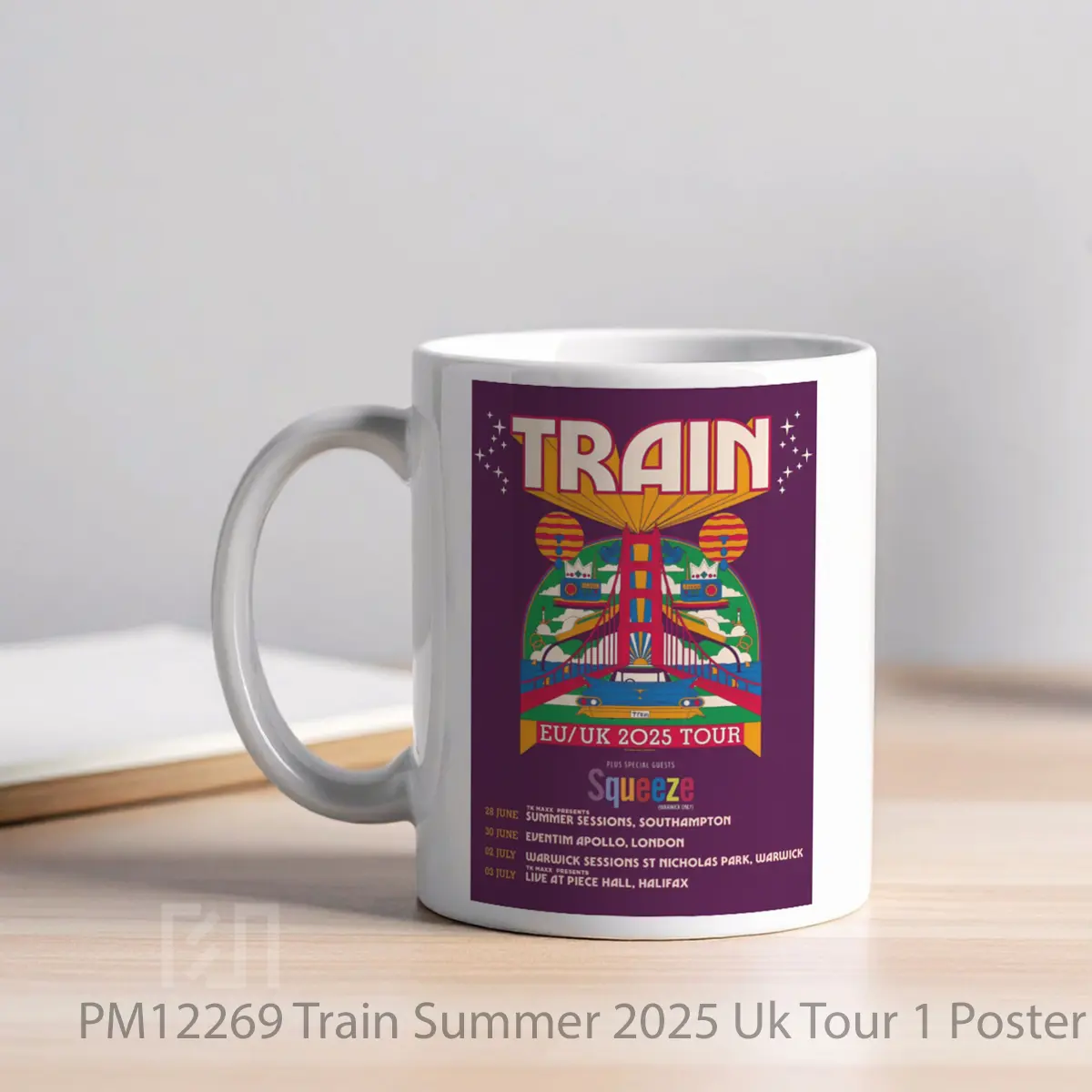 Mug Train Summer 2025 Uk Tour 1 MPM12269 - All-side / Desain