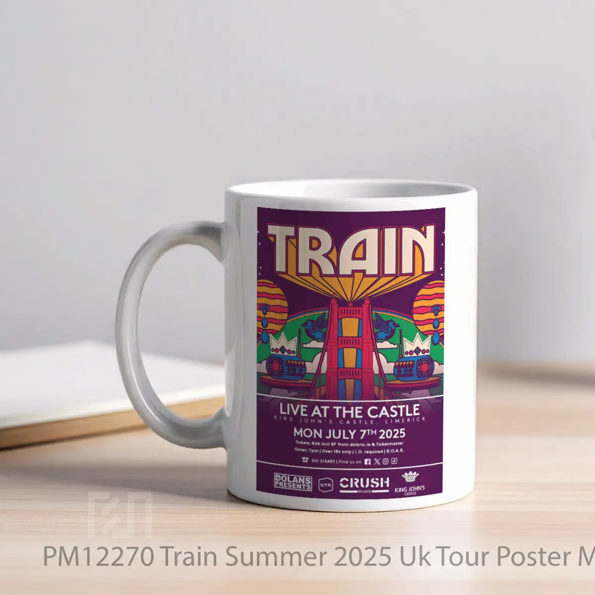 Mug Train Summer 2025 Uk Tour MPM12270 - All-side / Desain