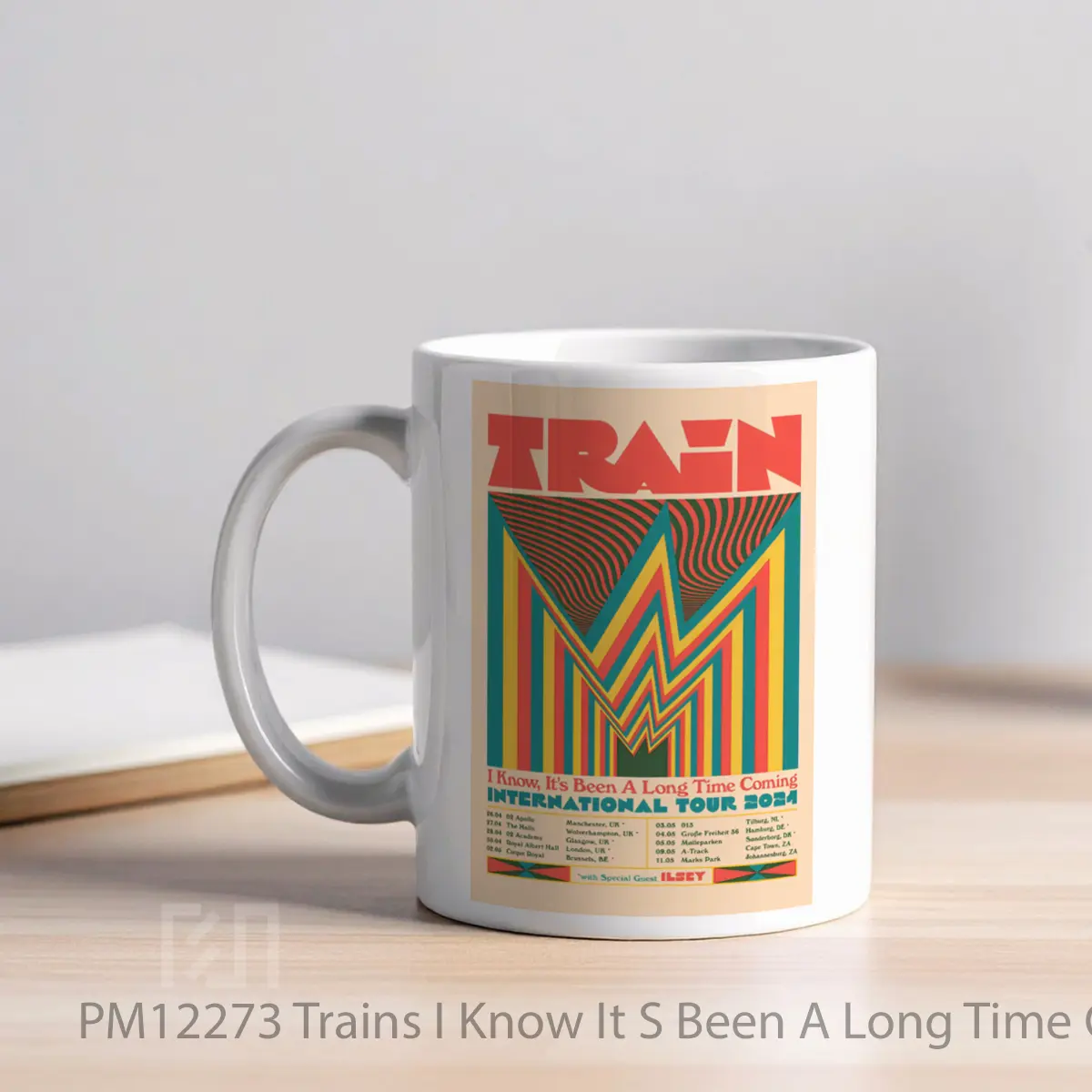 Mug Trains I Know It S Been A Long Time Coming Tour MPM12273 - All-side / Desain
