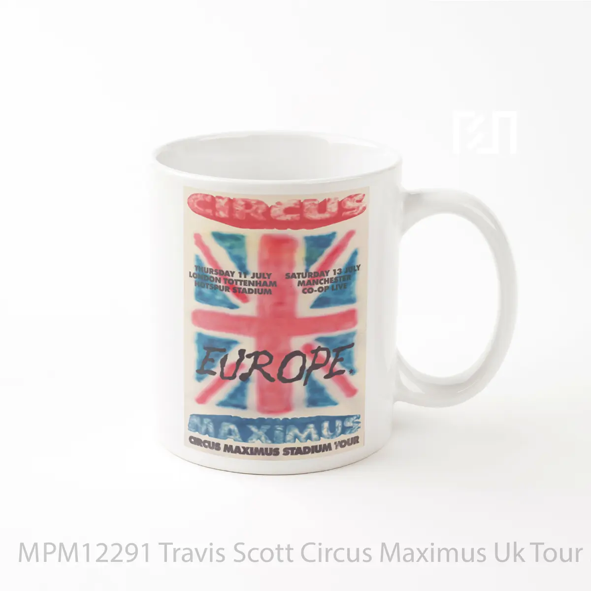 Mug Travis Scott Circus Maximus Uk Tour 2024 London Manchester MPM12291