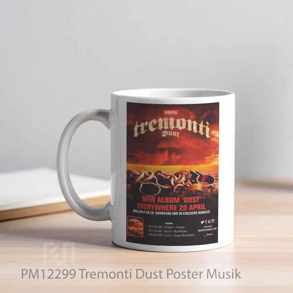 Mug Tremonti Dust MPM12299 - All-side / Desain