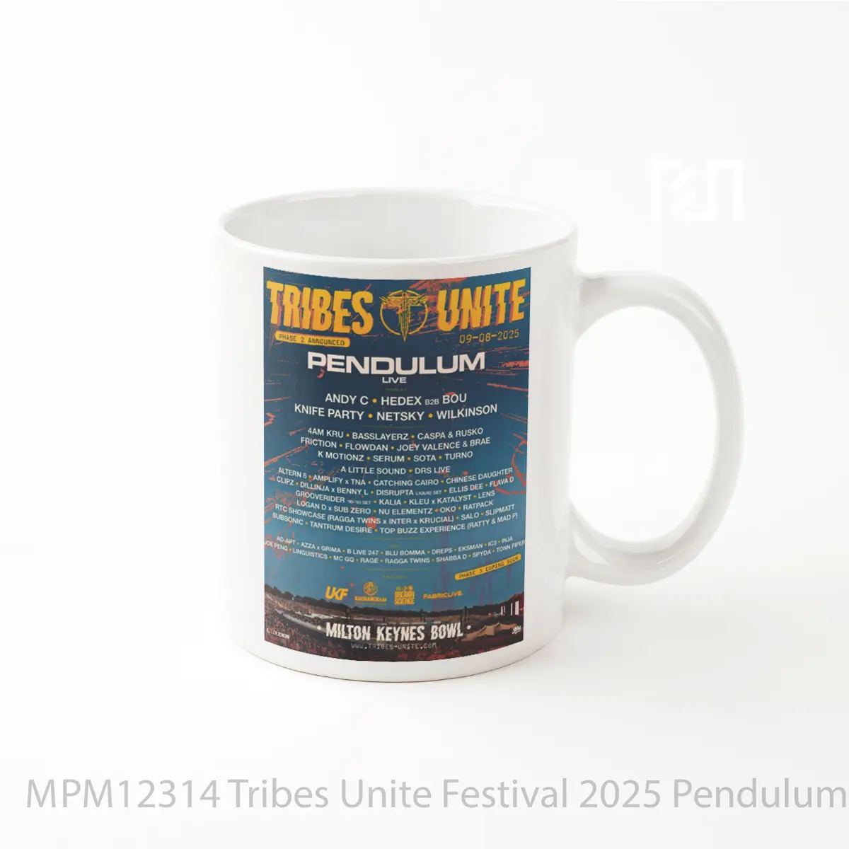 Mug Tribes Unite Festival 2025 Pendulum Andy C Knife Party MPM12314